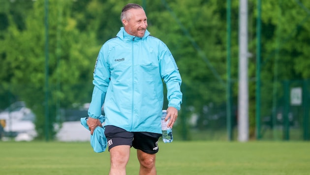 Christian Schaider und die Austria absolvierten die erste Trainingswoche. 