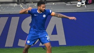 Chelsea-Captain Reece James bejubelt seinen Treffer zum 1:0!