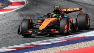 Kann sich McLaren-Star Lando Norris nach seinem starken Qualifying auch im Grand Prix von ...