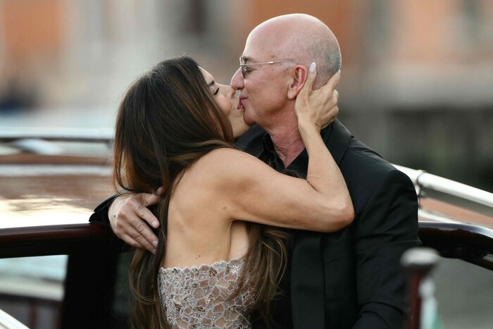 Lauren Sánchez Bezos und Jeff Bezos feierte in Venedig Hochzeit, aber der Partymarathon ging ...