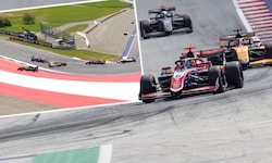 Charlie Wurz hatte im Sprintrennen großes Pech. 