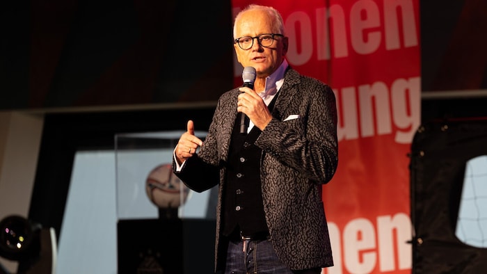 Andy Marek moderierte den Gala-Abend.