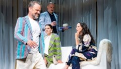 Ein Ensemble im Vollbesitz der Präzision: Juergen Maurer, Lilith Häßle, Tim Werths, Maria ...