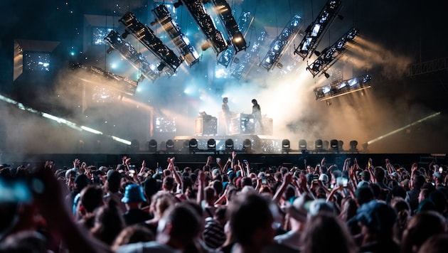 Was für eine Show am zweiten Lido-Tag mit Justice