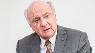 Alt-Landeshauptmann Erwin Pröll muss sich nach seiner OP noch ein paar Tage im Spital erholen.