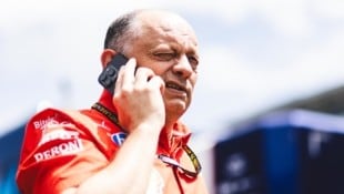 Ferrari-Teamchef Fred Vasseur musste kurzfristig aus Spielberg abreisen.