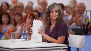 Natascha Gangl las am Freitag in Klagenfurt aus „Da Sta“