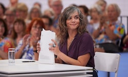 Natascha Gangl las am Freitag in Klagenfurt aus „Da Sta“