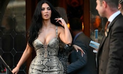 Eine lange dunkle Mähne ist der klassische Kim-Kardashian-Look, auch wenn sie ihn immer wieder ...
