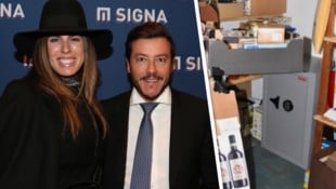 Einstiges Jet-Set-Paar: Nathalie und René Benko könnte dieser Tresor zum Verhängnis werden.