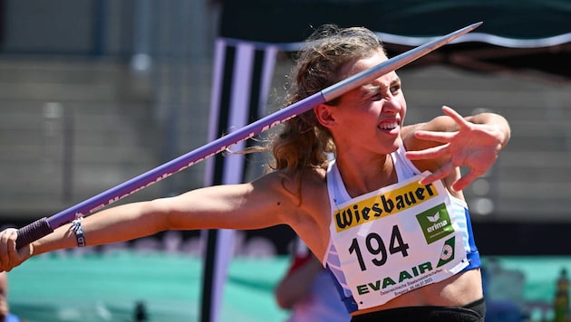 Für Angelina Rupp sah es bis zum Speerwerfen gut aus.