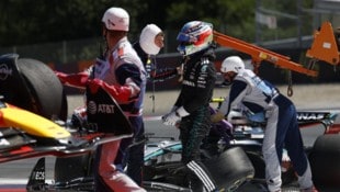 Antonelli räumte Verstappen in der ersten Runde in Kurve 3 ab. 