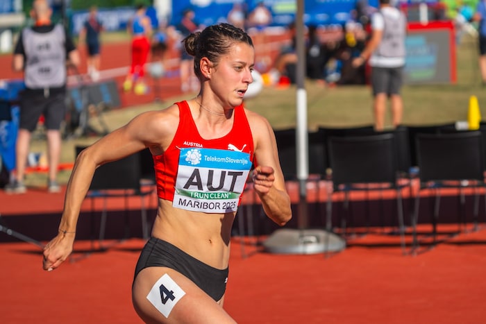 Anna Mager erzielte neue persönliche Bestleistung über 400 Meter.