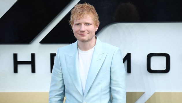 Der britische Singer-Songwriter Ed Sheeran