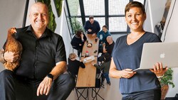 Gernot und Michaela Neuhauser betreiben den Coworking-Hof namens 2kanter in Engerwitzdorf.