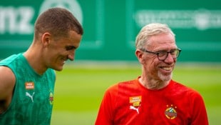 Nenad Cvetkovic zeigt sich von Neo-Coach Peter Stöger sehr angetan