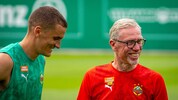 Nenad Cvetkovic zeigt sich von Neo-Coach Peter Stöger sehr angetan