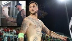 Marko Arnautovic begleitete seine Familie zu einem Reit-Turnier in Italien.