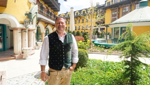 Der charismatische Christian Steiner und sein „Hotel Pichlmayrgut“, das er mit viel Leidenschaft ...