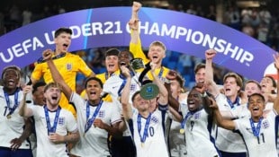 England bejubelte den erneuten EM-Titelgewinn.