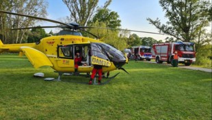 Sämtliche Einsatzkräfte (Symbolbild) wurden in die Seestadt beordert.