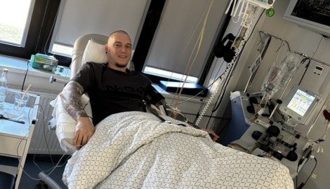 Andreas konnte mit seiner Spende einem Kranken helfen.