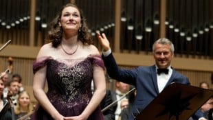 Erica Eloff als heftig bejubelte Sopranistin, Markus Poschner