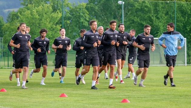 Die Violetten haben ihre Vorbereitung auf die neue Saison bereits gestartet.