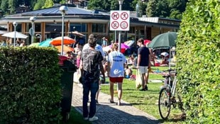 Im Strandbad St. Gilgen ging der zehnjährige Bub aus Linz im Wolfgangsee unter.