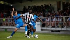 Amstetten beim 1:2 im Test gegen Cluj.