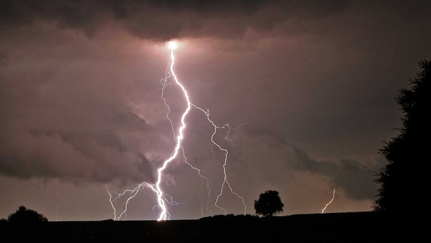 Die Gewitter in den nächsten Tagen könnten heftig ausfallen.
