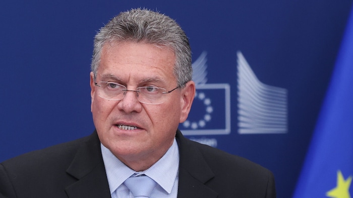 EU-Handelskommissar Maros Sefcovic reist diese Woche in die USA.