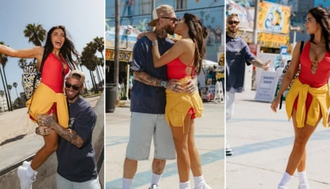 Sergio Ramos mit Ehefrau Pilar Rubio