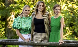 Kronprinzessin Amalia, Prinzessin Ariane und Prinzessin Alexia waren die heimlichen Stars des ...