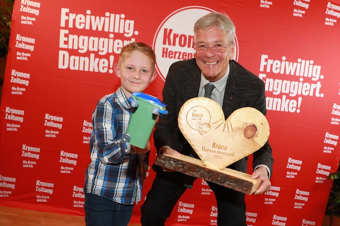 Liam war Publikumsliebling im Jahr 2023.