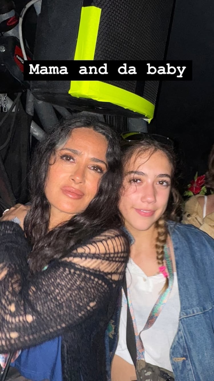 Salma Hayek wollte lieber mit Tochter Valentina feiern und schickte ihren Ehemann solo nach ...