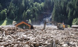 Bilder des Schreckens nach dem Unwetter in Gschnitz.