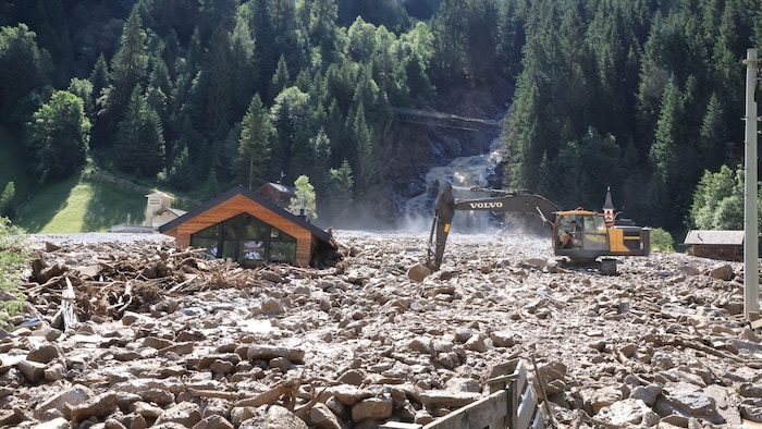 Bilder des Schreckens nach dem Unwetter in Gschnitz