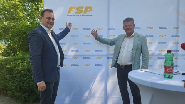 Christian Scheider und Patrick Jonke gründeten die FSP.