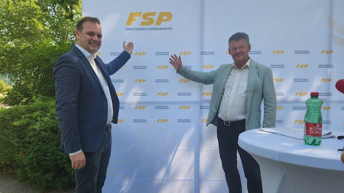 Christian Scheider und Patrick Jonke gründeten diesen Sommer ihre eigene Partei, nachdem ...