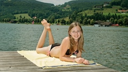 Für Badenixen am Stubenbergsee sind die warmen Wassertemperaturen eine Freude.