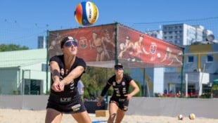 Das „MaXX Sportcenter“ im 21. Wiener Gemeindebezirk ist der Trainingsstützpunkt für Dorina (v.) ...