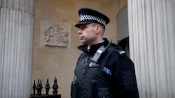 Ein Polizist in Bristol (Symbolbild)