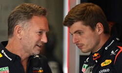 Christian Horner (links) will auch künftig auf die Dienste von Max Verstappen bauen können. 