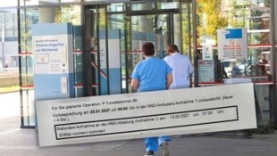 Kein Tippfehler: Der junge Oberkärntner hat im April einen OP-Termin am 12.2.2027 (!) im ...