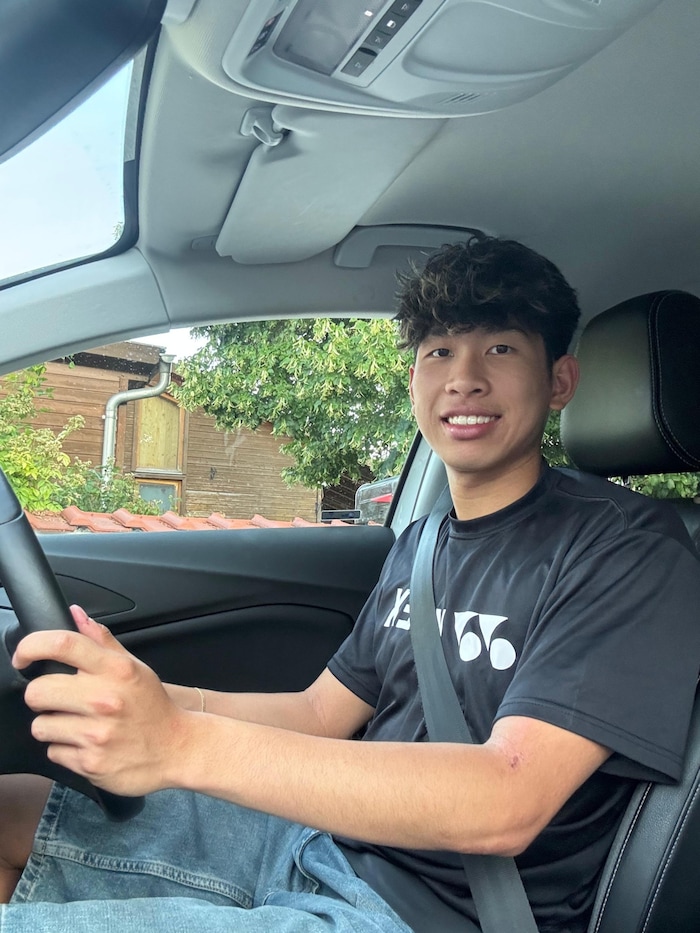Mit Mamas Auto kommt Pascal jetzt viel schneller zum Training in die Südstadt.