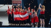 Österreichs Cheerleaderinnen hatten bei der EM in Slowenien allen Grund zum Jubeln.