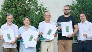 Kurt Feiler-Artinger, Katrin Stubits, Reinhard Koch, Michael Ettl und Christian Zechmeister von ...