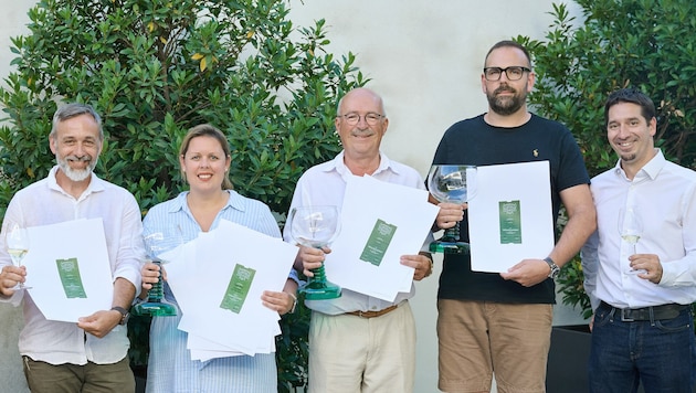 Kurt Feiler-Artinger, Katrin Stubits, Reinhard Koch, Michael Ettl und Christian Zechmeister von ...