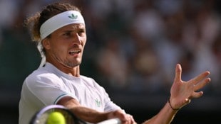 Aus in Runde eins: Alexander Zverev.